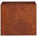 Vaso da giardino 2 pz Ruggine 50 x 40 x 50 cm Acciaio Corten - Foto miniatura 5