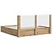 Struttura del letto con stoccaggio e testata Artisan Oak - Foto miniatura 5