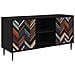Mobile TV OMMEN 102 x 33 x 51 cm Rovere Nero - Foto miniatura 1