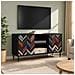 Mobile TV OMMEN 102 x 33 x 51 cm Rovere Nero - Foto miniatura 2