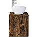Set di mobili per il bagno Rovere Fumo Legno ingegnerizzato - Foto miniatura 5