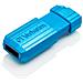 Chiavetta USB 2.0 PinStripe 32GB Colore Blu Mare - Garanzia Europa - Foto miniatura 2
