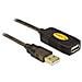 Cable USB 2.0, 5m, Maschio / femmina, 5m, Nero, Windows98/2000 / XP Mac OS v9.0 - Foto miniatura 1