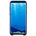 Alcantara Cover per Galaxy S8 Plus - Blu - Foto miniatura 2