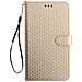 Custodia Smartphone Universale Portafoglio Oro Xl Supporto + Specchio - Foto miniatura 5