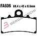 B1r R1860600 Pastiglie Hh Ktm Duke 125 11- Fa606hh - Foto miniatura 1