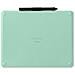 Intuos M Bluetooth 2540lpi (linee per pollice) 216 x 135mm USB / Bluetooth Nero, Verde tavoletta grafica - Foto miniatura 1