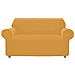 Copridivano E Copri Poltrona Antimacchia Sof&agrave; Elasticizzato Modello Magico Poltrona Senape - Foto miniatura 1