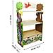 Libreria Scaffale Legno Cameretta Bambini Dinosaur Td-0069a - Foto miniatura 7