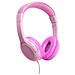 KidsBeat - Cuffie per Bambini con Filo Colore Rosa + 10 Sticker 3D  - Foto miniatura 1