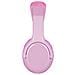 KidsBeat - Cuffie per Bambini con Filo Colore Rosa + 10 Sticker 3D  - Foto miniatura 2