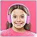 KidsBeat - Cuffie per Bambini con Filo Colore Rosa + 10 Sticker 3D  - Foto miniatura 3