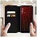 Custodia Oppo A9 2020 / A5 2020 Portacarte Funzione Supporto Similpelle Nero - Foto miniatura 2