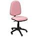 04cp - Sedia Ergonomica Da Ufficio, Con Meccanismo Di Contatto Permanente, Regolabile In Altezza E Ruote Per Parquet Rosa Pallido, Rosa Pálido, Plastica - Foto miniatura 1