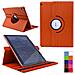 Custodia Per Huawei Mediapad M3 Lite 10 Smart 360° Gradi Di Rotazione Cover Supporto Protezione Case | Colore Arancio - Foto miniatura 1