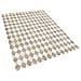 Tappeto In Pelle Beige E Marrone 160 X 230 Cm Seslice - Foto miniatura 1