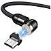 Adattatore Microusb Spina Aggiuntiva Per Cavo Usb Magnetico Connessione Magnetica - Foto miniatura 2