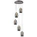 Sospensione A Soffitto A Goccia A Grappolo In Cristallo Con 5 Luci Integrate A Led - Foto miniatura 7
