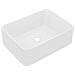 Lavandino Luxury Bianco Opaco 41x30x12 cm in Ceramica - Foto miniatura 1