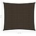 Vela Parasole 160 G / m Marrone 2x2,5 M In Hdpe - Foto miniatura 6