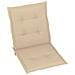 Cuscini Per Sedie Da Giardino 6 Pz Beige 100x50x4 Cm - Foto miniatura 2