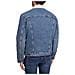 Giubbotto Uomo Sherpa In Jeans - Foto miniatura 3
