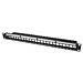24 Port Keystone-jack patchpanel without connectors - Foto miniatura 1