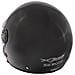 Jet Casco Scooter Moto Visiera Lunga Parasole Ece2205 Certificato Nero Xs - Foto miniatura 8