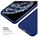 Custodia Compatibile Con Apple Iphone 11 Pro Max (xi Pro Max) In Candy Blu Scuro - Coperchio Protettivo In Silicone Tpu Flessibile - Foto miniatura 7