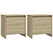 Comodini 2 pz Rovere Sonoma 45x34x44,5 cm in Truciolato - Foto miniatura 2