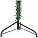 Albero Natale Artificiale Sottile a Metà Supporto Verde 120 cm - Foto miniatura 4