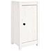 Credenza Bianca 39x35x80 cm in Legno Massello di Pino - Foto miniatura 1