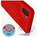 Cover Per Xiaomi Redmi A1 E A2 In Silicone Semi-rigido Soft-touch Rossa - Foto miniatura 2