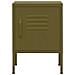 Comodini 2 Pz Verde Oliva 35x35x51 Cm In Acciaio - Foto miniatura 3