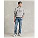 Ralph Lauren Uomo Felpa Con Cappuccio Polo E Big Pony Polsini A Coste Tg S - Foto miniatura 3