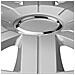 Copricerchi Meridian Argento 15"" 4 Pz - Foto miniatura 5