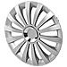 Copricerchi Meridian Argento 15"" 4 Pz - Foto miniatura 6