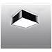 Lampada Da Soffitto Horus Nero Sl. 0142 - Minimalista Lampade Da Soffitto Nero 11x25x25 Cm - Foto miniatura 2