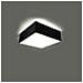 Lampada Da Soffitto Horus Nero Sl. 0142 - Minimalista Lampade Da Soffitto Nero 11x25x25 Cm - Foto miniatura 3