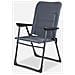 8421228218862 sedia da campeggio 4 gamba /gambe Grigio - Foto miniatura 2