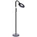Lampada Da Terra A Led Cassiopeia Con Dimmer Metallo Nero - Foto miniatura 3