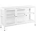 Credenza Con Luci Led Metallo Bianco Newport - Foto miniatura 5