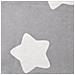 Divano Per Bambini Grigio Chiaro Con Stelle In Morbido Peluche - Foto miniatura 5