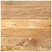 Piano Per Tavolo 70x70x2,5 Cm Quadrato Legno Massello Di Pino - Foto miniatura 1