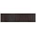 Tappeto Rettangolare Marrone Scuro 70x300 Cm In Bambù - Foto miniatura 2