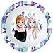 Piatto Fondo Originale Frozen In Plastica Rigida Per Bambini. - Foto miniatura 1