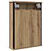 Mobile Bagno Specchio Rovere Artigianale 42x12x60 cm Truciolato - Foto miniatura 5
