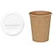 Tazze Da Caffè In Carta Con Coperchi 1000 Pz 8oz 200 Ml - Foto miniatura 2