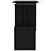 Lusso Casadino -  Scrivania Ad Angolo Nera 200x50x76 Cm In Legno Multistrato - Foto miniatura 5