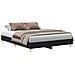 Struttura letto Rovere Nero 140x200 cm Legno ingegnerizzato - Foto miniatura 1